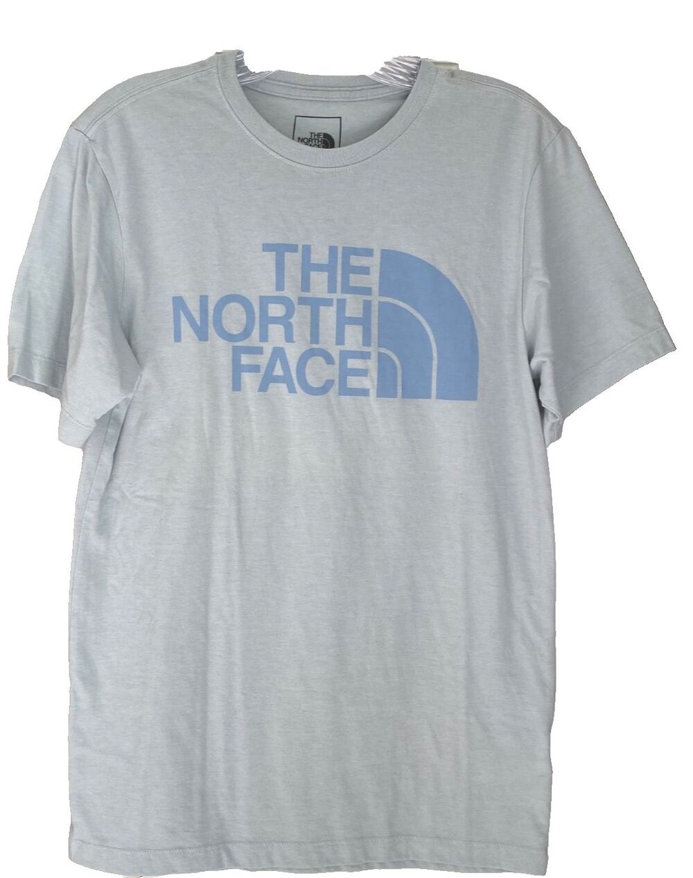 The North Face T-Shirt~Mens S Small~Light Blue~Short Sleeve~Logo Graphic Tee